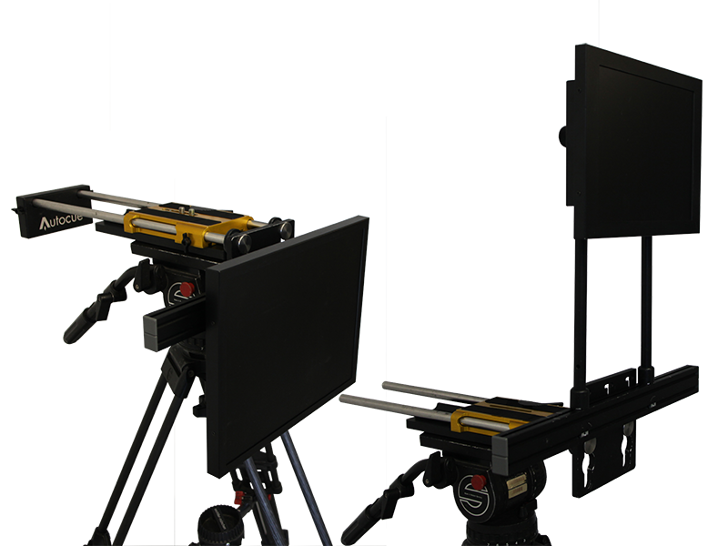 Over and under mounted prompters for rent in Toronto